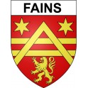 Fains 27 ville Stickers blason autocollant adhésif