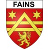 Fains 27 ville Stickers blason autocollant adhésif
