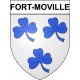 Fort-Moville 27 ville Stickers blason autocollant adhésif