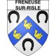 Freneuse-sur-Risle 27 ville Stickers blason autocollant adhésif