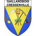 Gaillardbois-Cressenville 27 ville Stickers blason autocollant adhésif