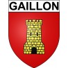 Bazas Sticker wappen, gelsenkirchen, augsburg, klebender aufkleber