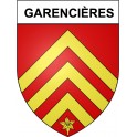 Garencières 27 ville Stickers blason autocollant adhésif