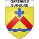 Garennes-sur-Eure 27 ville Stickers blason autocollant adhésif