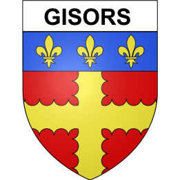 Stickers coat of arms Bazas adhesive sticker