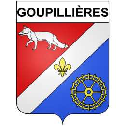 Goupillières 27 ville Stickers blason autocollant adhésif