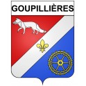 Stickers coat of arms Bazas adhesive sticker