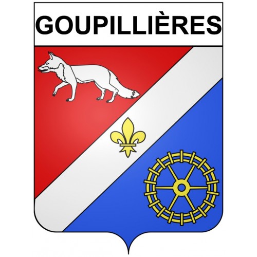 Stickers coat of arms Bazas adhesive sticker