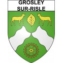 Stickers coat of arms Bazas adhesive sticker