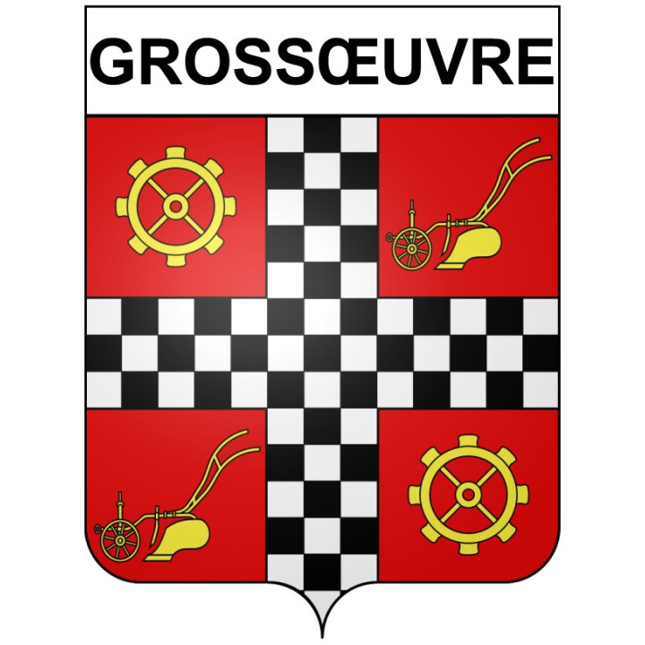 Stickers coat of arms Bazas adhesive sticker