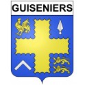 Stickers coat of arms Bazas adhesive sticker