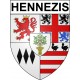 Hennezis 27 ville Stickers blason autocollant adhésif