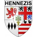 Stickers coat of arms Bazas adhesive sticker