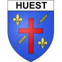 Stickers coat of arms Bazas adhesive sticker