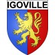 Stickers coat of arms Bazas adhesive sticker