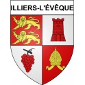 Stickers coat of arms Bazas adhesive sticker