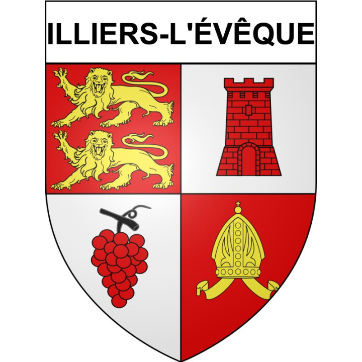 Stickers coat of arms Bazas adhesive sticker