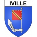 Iville 27 ville Stickers blason autocollant adhésif