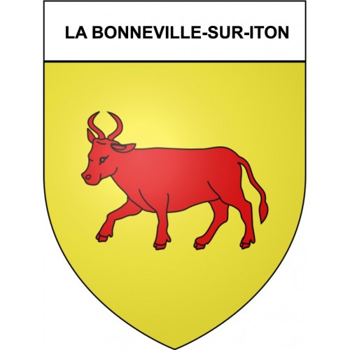 La Bonneville-sur-Iton 27 ville Stickers blason autocollant adhésif