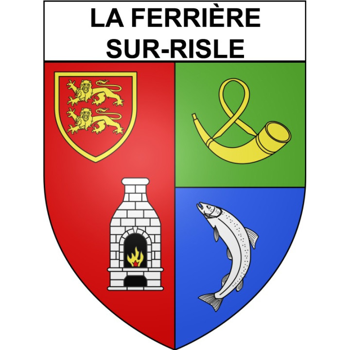 Stickers coat of arms Bazas adhesive sticker