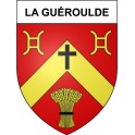La Guéroulde 27 ville Stickers blason autocollant adhésif