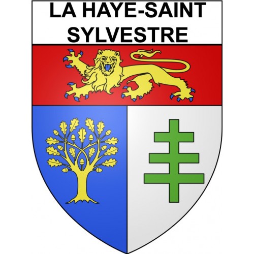 La Haye-Saint-Sylvestre 27 ville Stickers blason autocollant adhésif