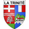 La Trinité 27 ville Stickers blason autocollant adhésif