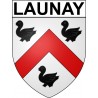 Launay 27 ville Stickers blason autocollant adhésif