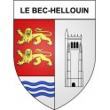 Stickers coat of arms Bazas adhesive sticker