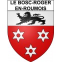 Le Bosc-Roger-en-Roumois 27 ville Stickers blason autocollant adhésif