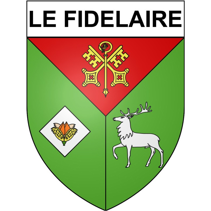 Stickers coat of arms Bazas adhesive sticker