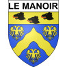 Stickers coat of arms Bazas adhesive sticker
