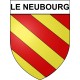 Le Neubourg 27 ville Stickers blason autocollant adhésif