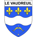 Stickers coat of arms Bazas adhesive sticker