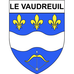 Stickers coat of arms Bazas adhesive sticker