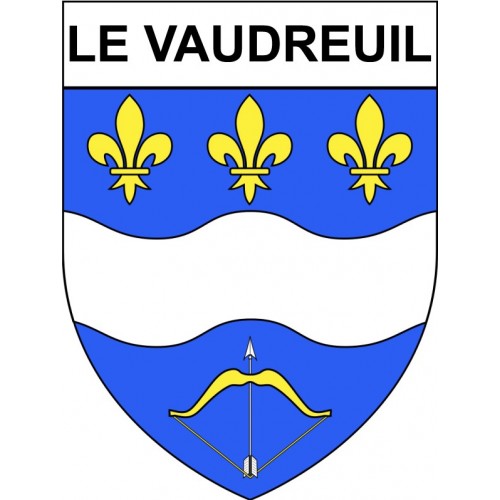Stickers coat of arms Bazas adhesive sticker