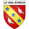 Le Vieil-évreux 27 ville Stickers blason autocollant adhésif