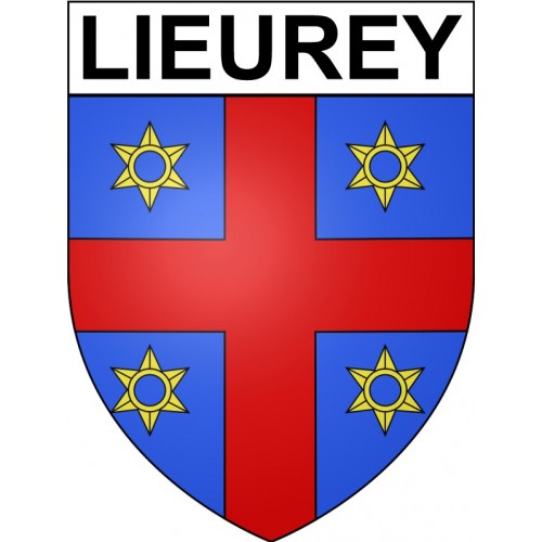 Lieurey 27 ville Stickers blason autocollant adhésif