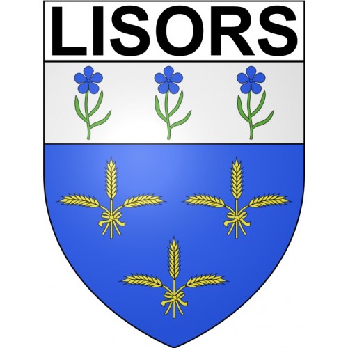 Stickers coat of arms Bazas adhesive sticker