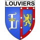Louviers 27 ville Stickers blason autocollant adhésif