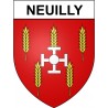 Neuilly 27 ville Stickers blason autocollant adhésif