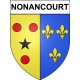 Nonancourt 27 ville Stickers blason autocollant adhésif