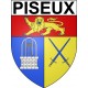 Piseux 27 ville Stickers blason autocollant adhésif