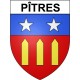 Stickers coat of arms Bazas adhesive sticker