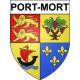 Port-Mort 27 ville Stickers blason autocollant adhésif