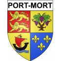 Port-Mort 27 ville Stickers blason autocollant adhésif