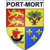 Port-Mort 27 ville Stickers blason autocollant adhésif