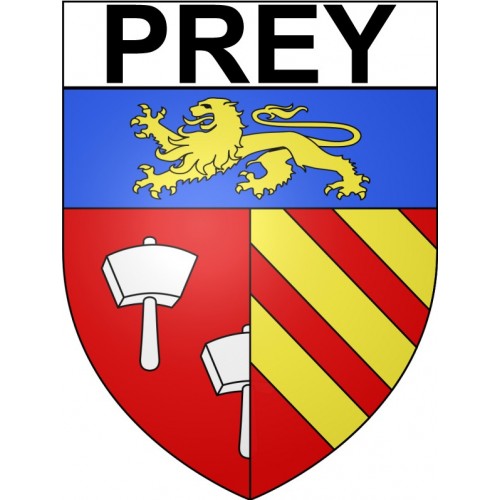 Prey 27 ville Stickers blason autocollant adhésif