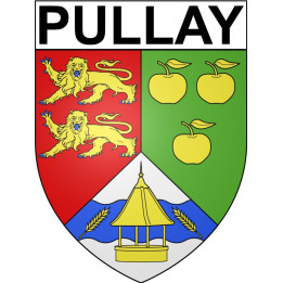 Stickers coat of arms Bazas adhesive sticker