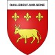 Quillebeuf-sur-Seine 27 ville Stickers blason autocollant adhésif